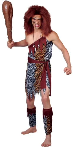 Mens Wild Caveman Costume