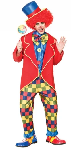 Circus Clown Mens Costume