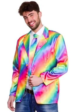 Rainbow Jacket & Tie