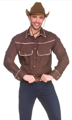 Mens Western Cowboy Shirt