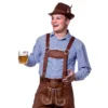Mens Blue Oktoberfest Shirt