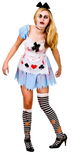 Ladies Alice In Zombieland Costume