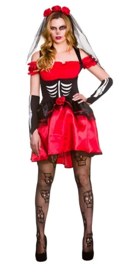 Day Of The Dead Senorita Costume