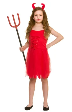 Little Devil Girls Costume