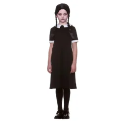 Girls Creepy School Girl Costume