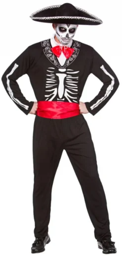 Mariachi Day Of The Dead Mens Fancy Dress