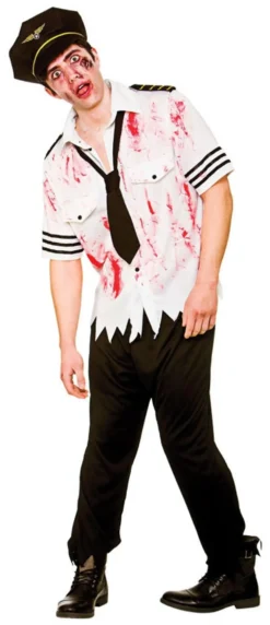 Zombie Pilot Mens Costume