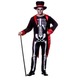 Mens Mr Skelebones Costume