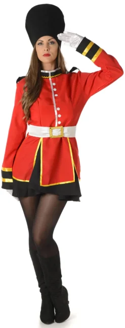 Sweet Royal Guards Ladies Costume