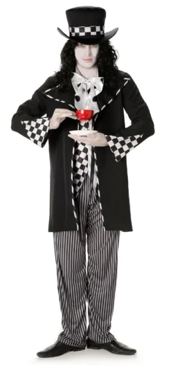 Dark Mad Hatter Mens Costume