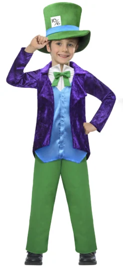 Top Hatter Boys Costume