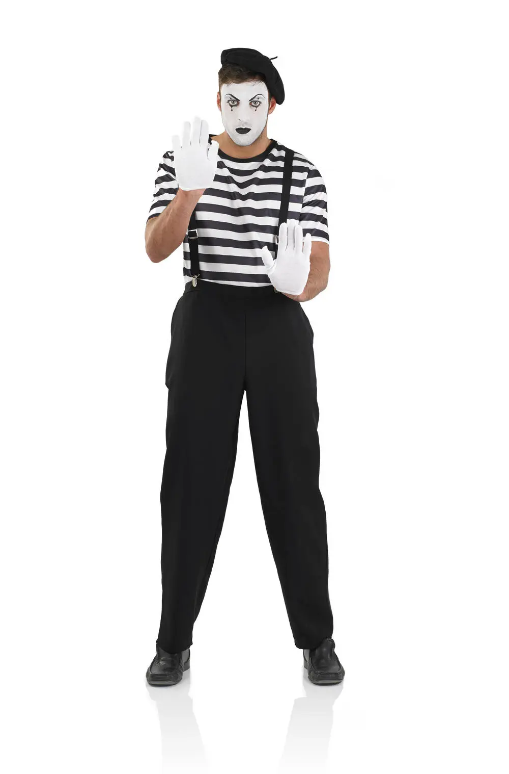 Male Mime Artist Costume