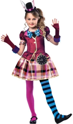 Miss Hatter Girls Costume