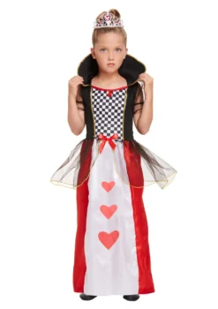Queen Of Hearts Girls Fancy Dress
