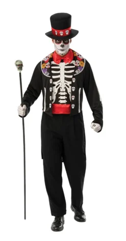 Day Of The Dead Mens Fancy Dress