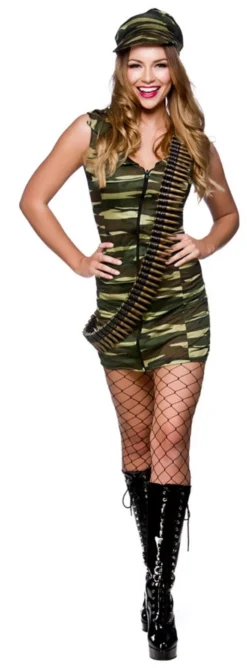 Ladies Sergeant Saucy Costume