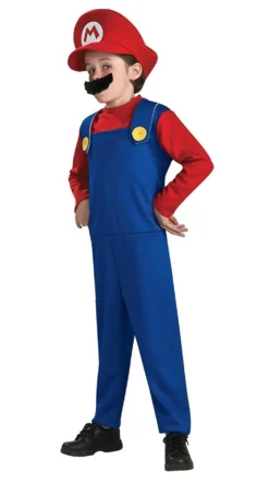 Super Mario Boys Costume Large
