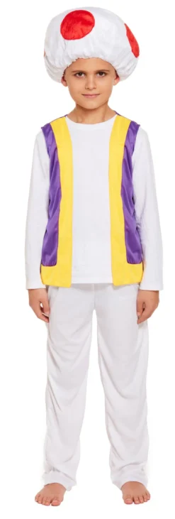 Mushroom Boys Costume