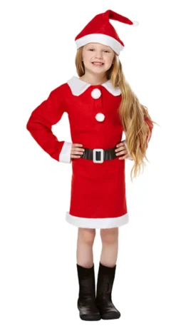 Girls Santa Costume