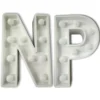 LED Light Up Letters - White