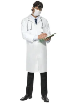 White Doctor Fancy Dress Costume