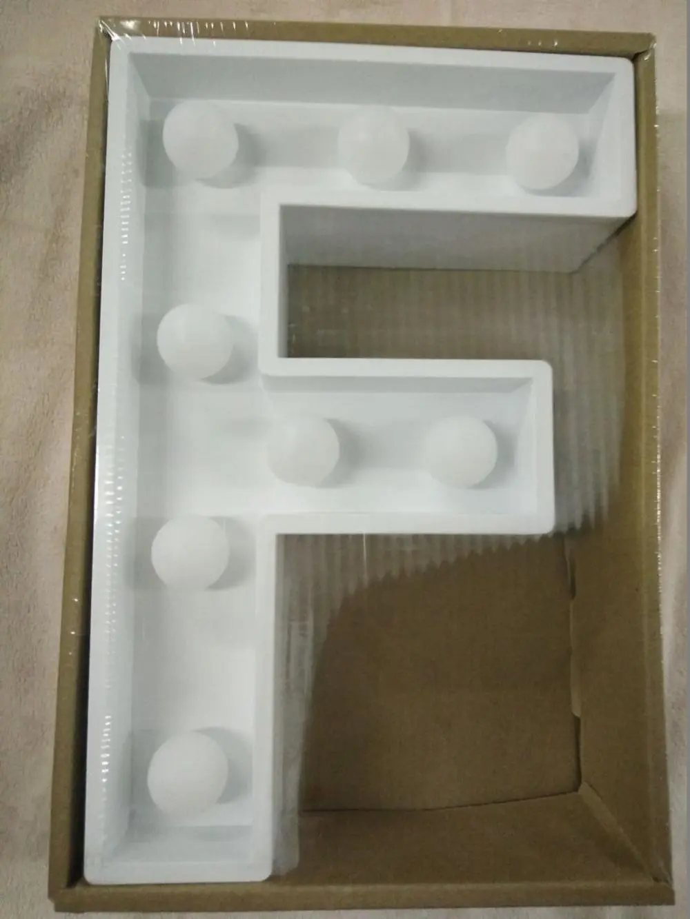 LED Light Up Letters - White - Image 9