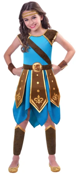 Wondrous Warrior Girls Costume
