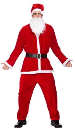 Deluxe Velour Santa Suit
