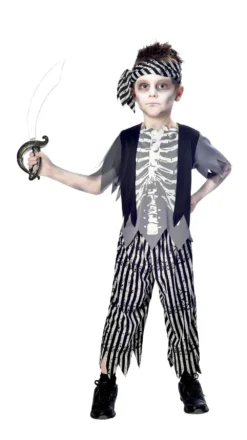 Zombie Pirate Boys Costume