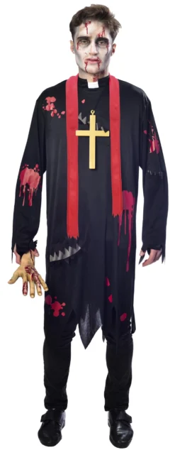 Zombie Vicar Mens Costume