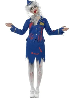 Zombie Air Hostess Costume