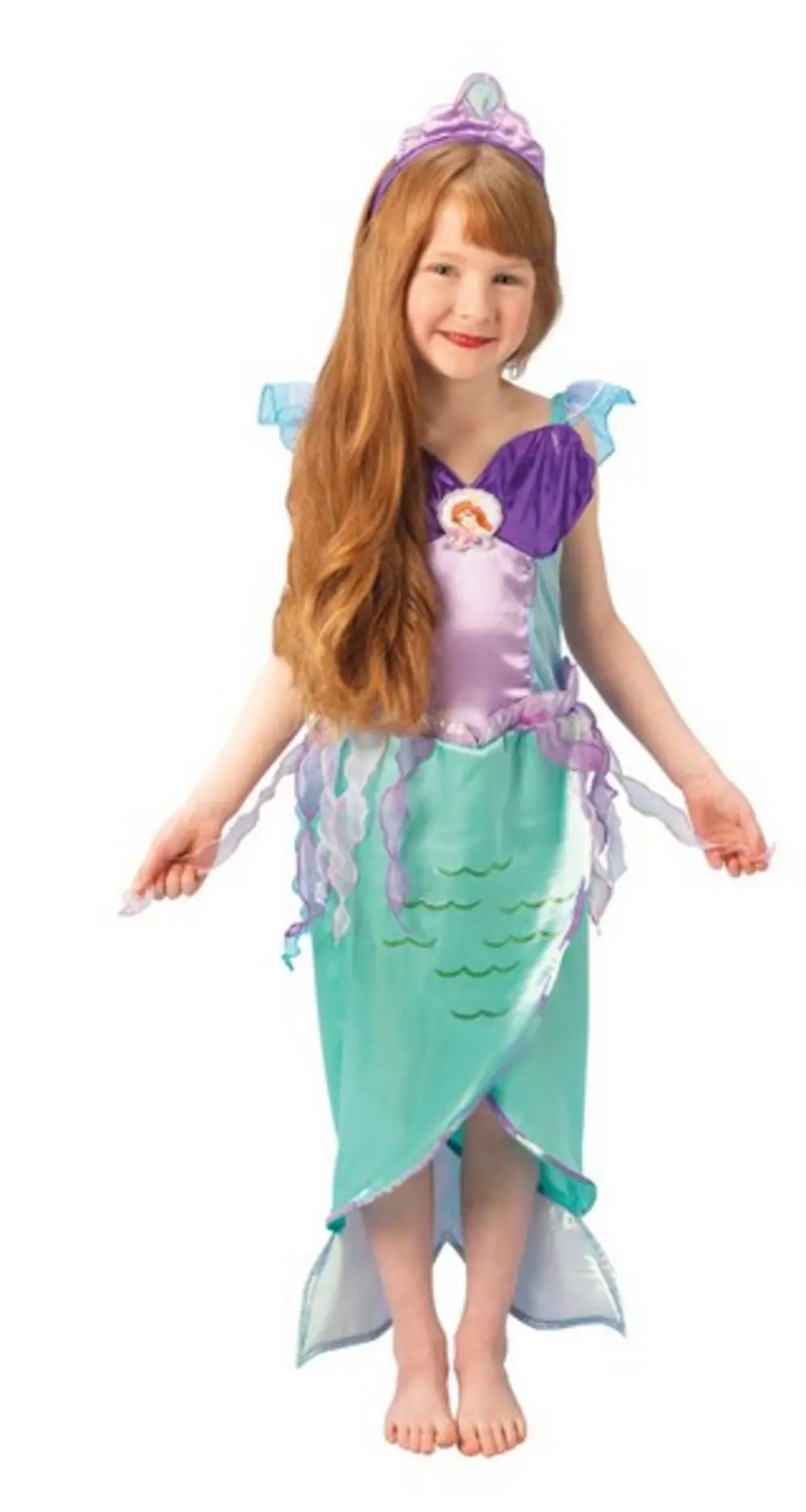 Girls' Deluxe Disney Princess Ariel Costume - Image 2