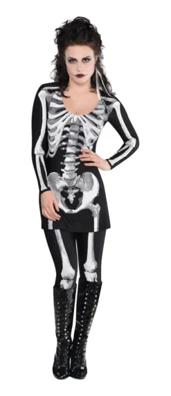 Bare Bones Skeleton Costume