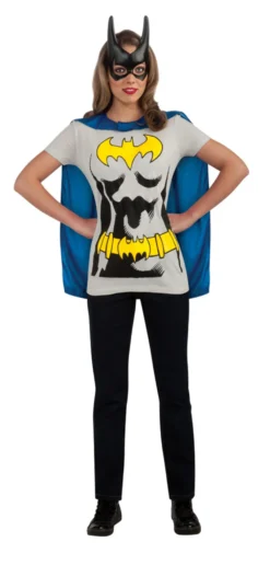 Licensed Batgirl T-Shirt And Cape