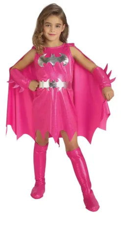 Girls Pink Batgirl Costume