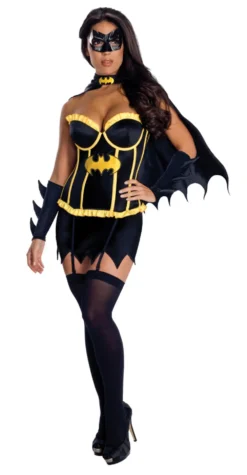 Sexy Bat Girl Corset Costume