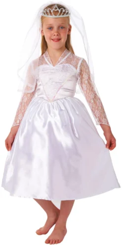Girls Beautiful Bride Costume