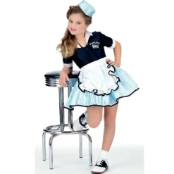 Girls 50s Car Hop Costume