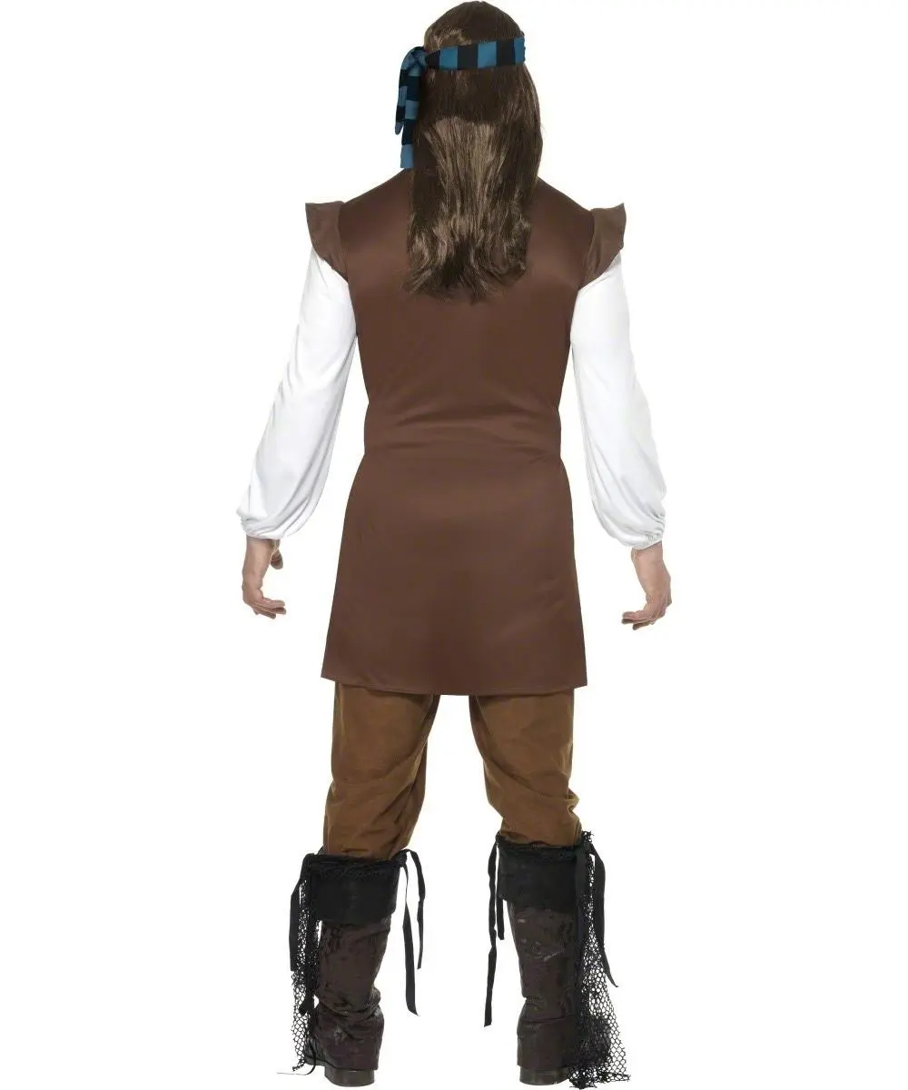 Caribbean Pirate Man Costume - Image 3