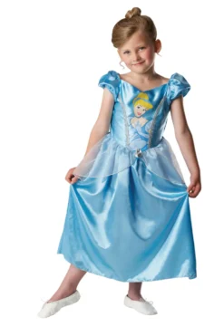 Girls Disney Classic Offically Licensed Cinderella Princess Costume