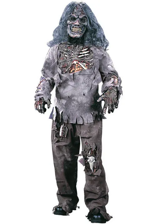 Kids Complete Zombie Halloween Costume - Image 2