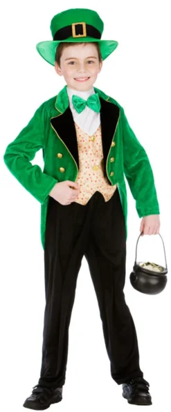 Deluxe Leprechaun Boy Costume