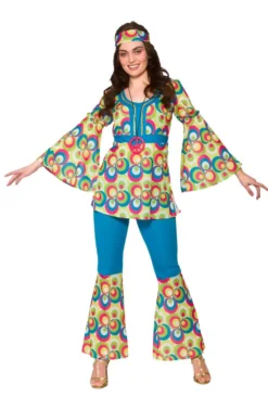 Funky Hippy Chick Ladies Costume