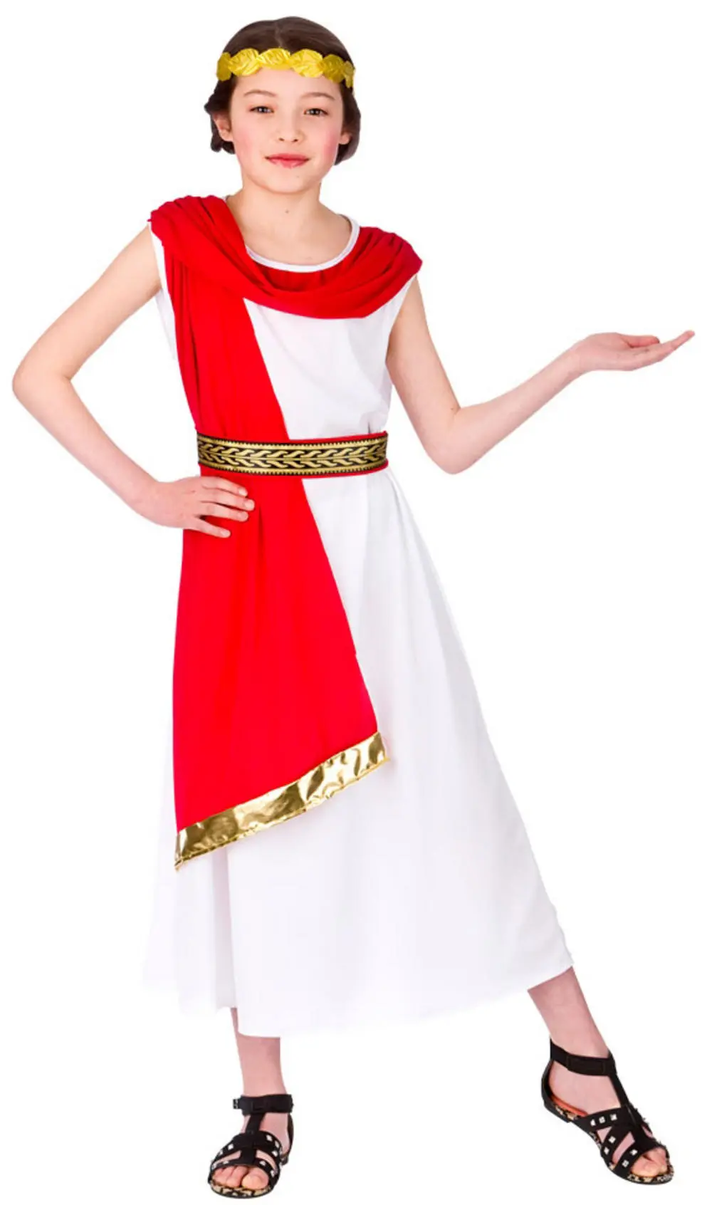 Girls Ancient Roman Woman Costume