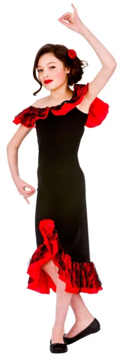 Girls Spanish Senorita Costume