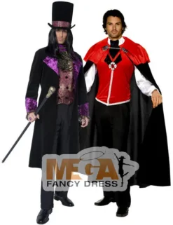 Gothic Count Vampire Halloween Costume