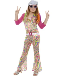 Girls Groovy Glam 60s Girl Costume