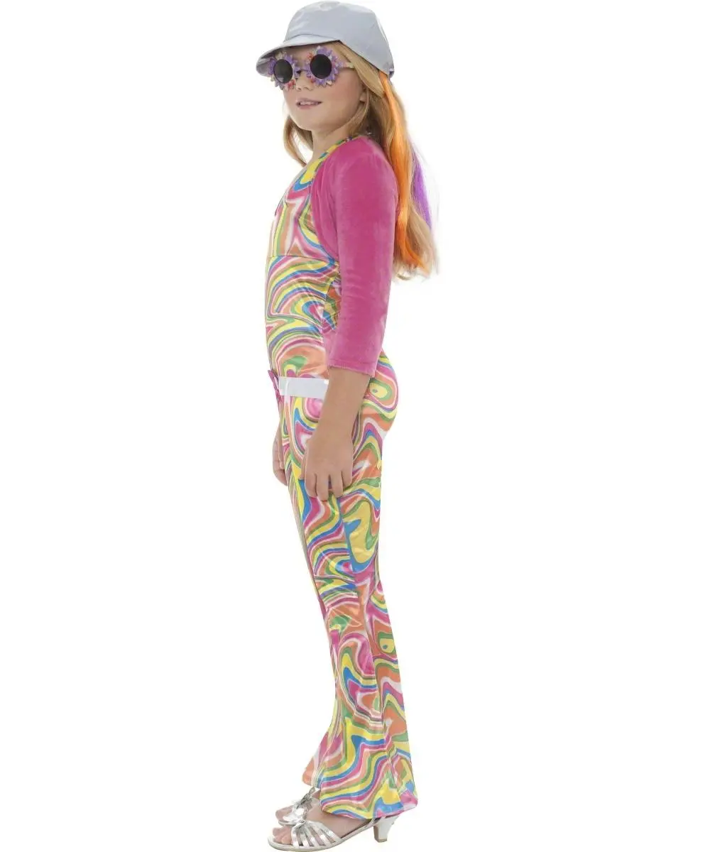Girls Groovy Glam 60s Girl Costume - Image 3
