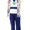 Boys 1960s Hippie Dude Fancy Dress Costume