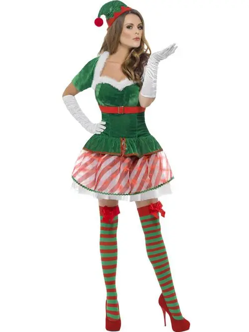 Fever Light Up Elf Costume